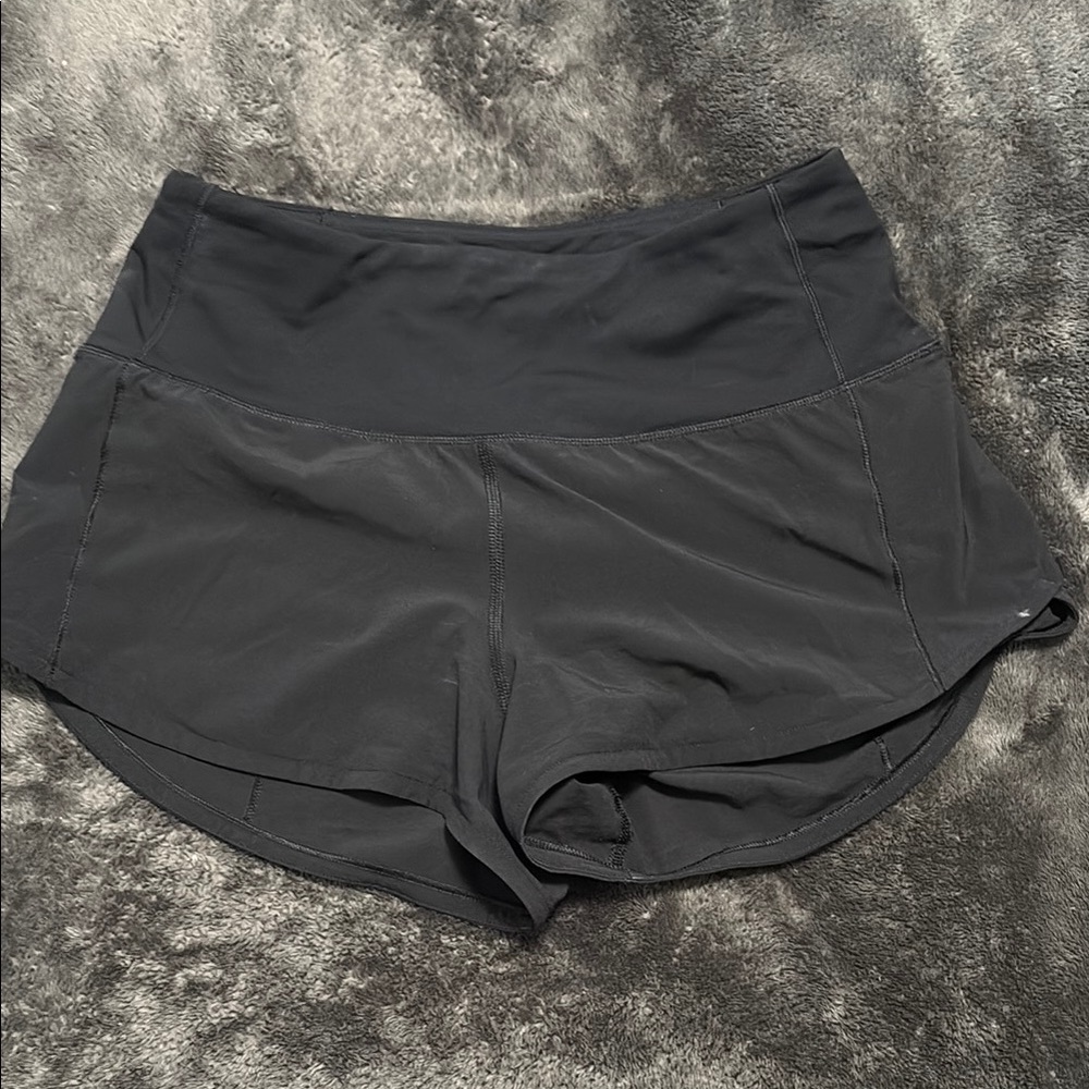 Lululemon Women's Black Athletic Shorts